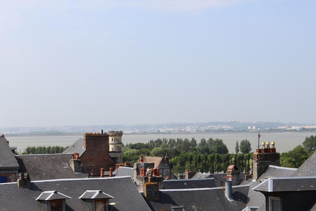 Au Belvedere Honfleur Exterior foto